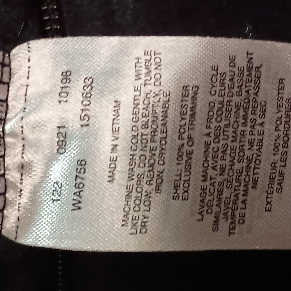 Columbia Fleece Jacket Kids Size 3T Black Full Zip Sportswear Company - Picture 8 of 10
